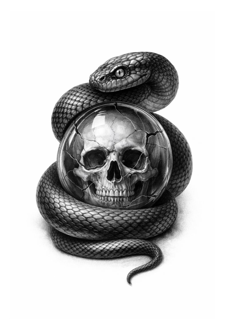 Snake & Skull